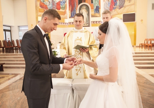 zdjęcia ślubne - ceremonia