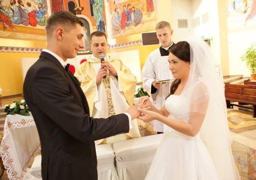 zdjęcia ślubne - ceremonia