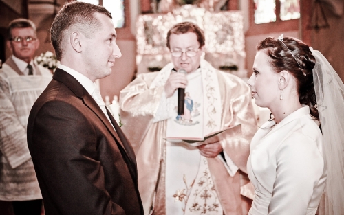 zdjęcia ślubne - ceremonia
